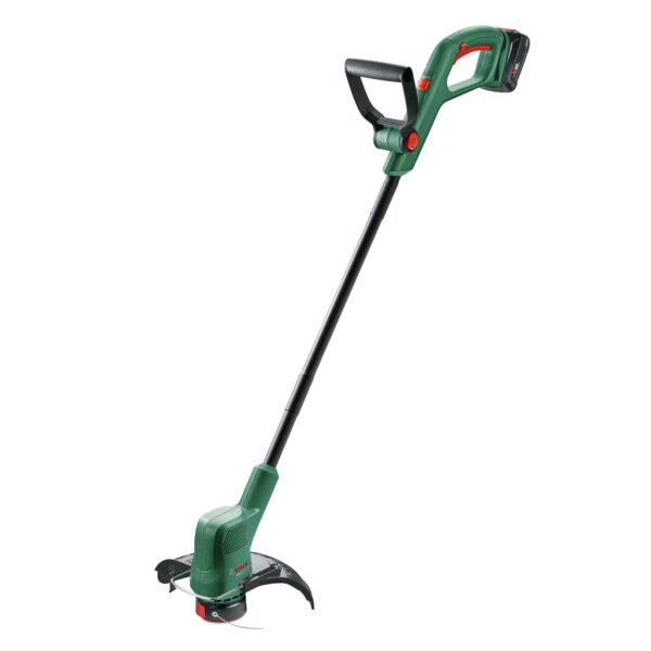 Bosch EasyGrassCut 18V-230 Cordless Grass Trimmer (1x Battery 2.0 Ah, 18 Volt System, Cutting Circle Diameter: 23 cm, in Box)