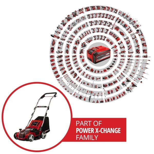 Einhell Akku-Vertikutierer GE-SA 36 35 Li Solo 3in1 Power X Change Gartenhilfe
