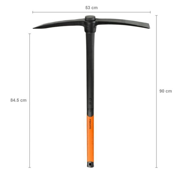 Fiskars Kreuzhacke 90 cm langlebig robust ideal für harte Gartenböden scharf und ergonomisch
