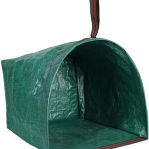 Garden Rubbish Bag, 150 Litres, for Leaves and Garden Waste - Leaf Bag, Garden Bag, Sturdy Shovel Shape with Carry Handles