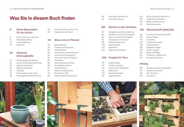Gartenprojekte für Selbermacher mit 25 neuen Ideen zum kreativen Heimwerken entdecken