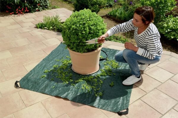 Maximex Multi-Plane Profi Gartenplane mit Klettverschluss für sauberen Schnitt