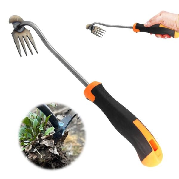 Topbashgo Unkrautstecher mit Stiel für effektives Jäten in engen Gartenfugen
